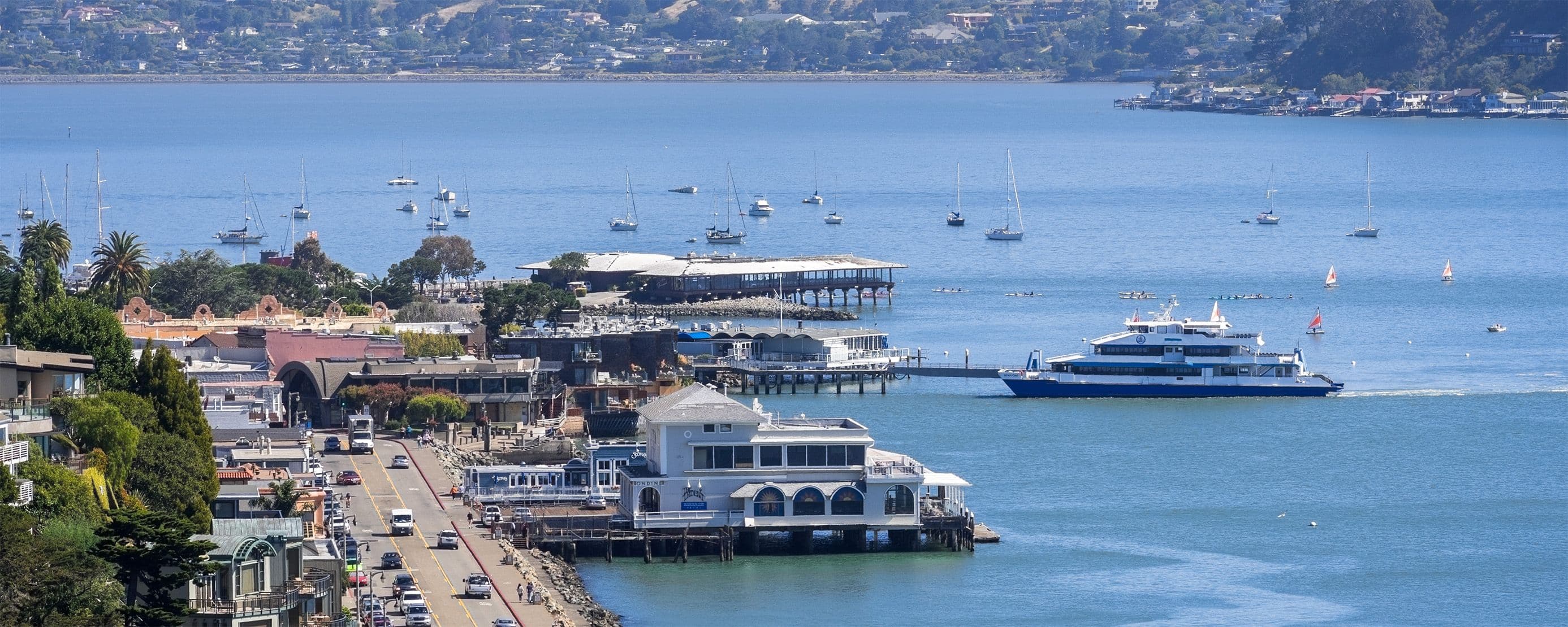 Sausalito waterfront area