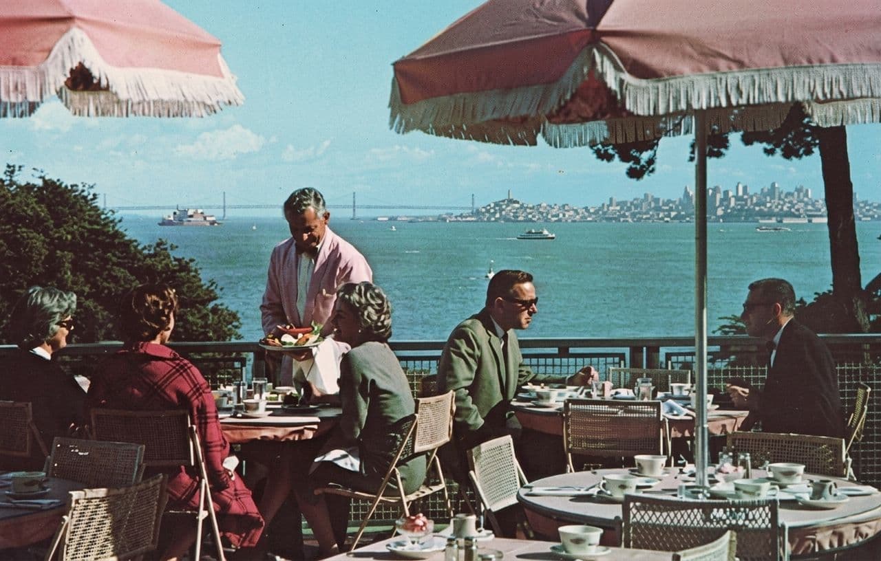 Brunch back in the day at the historic Alta Mira Hotel