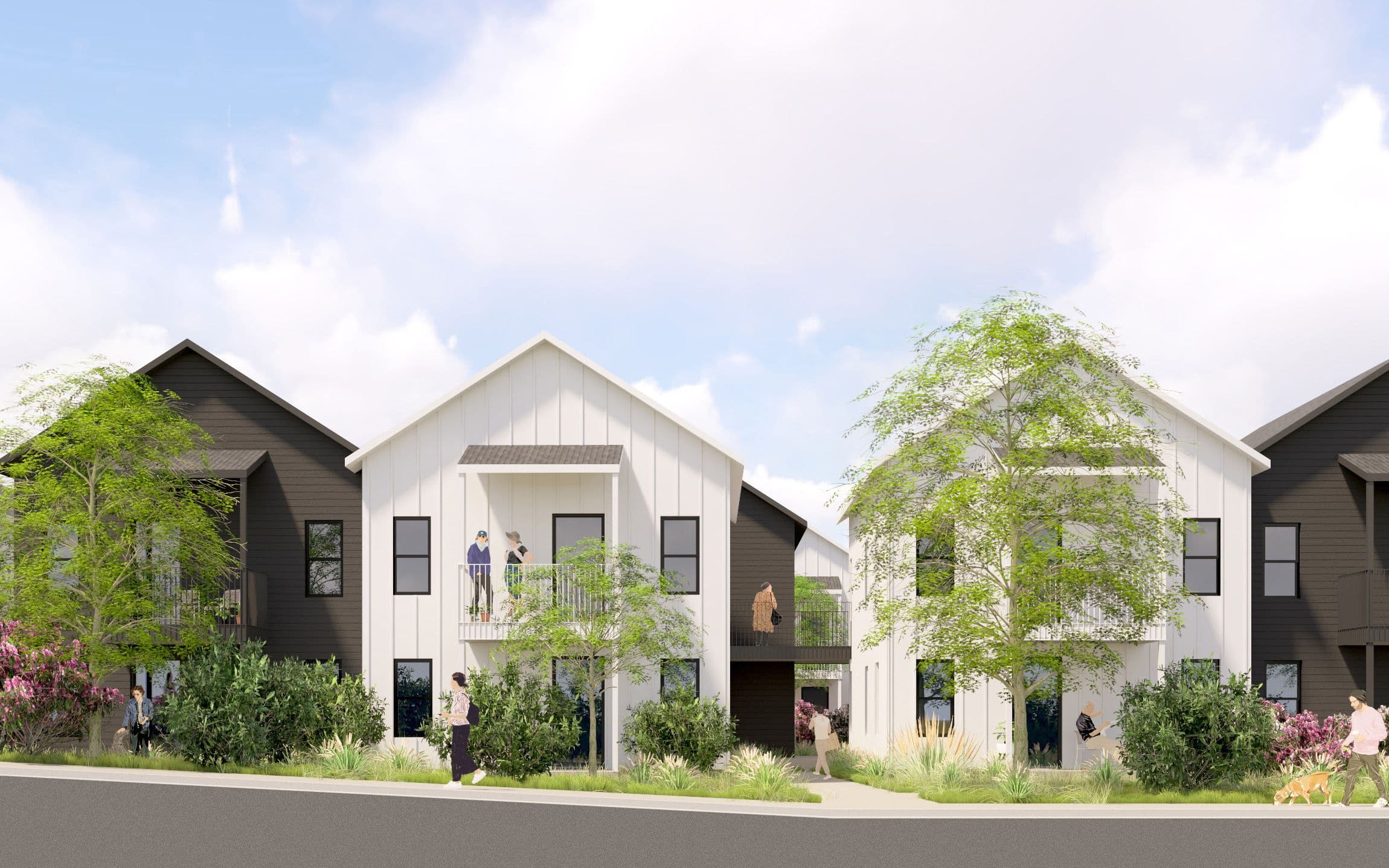 Rendering of the proposed MLK Park senior housing